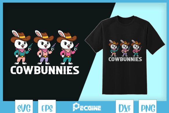 Cowbunnies Happy Easter Cowboy SVG Review for Real Projects