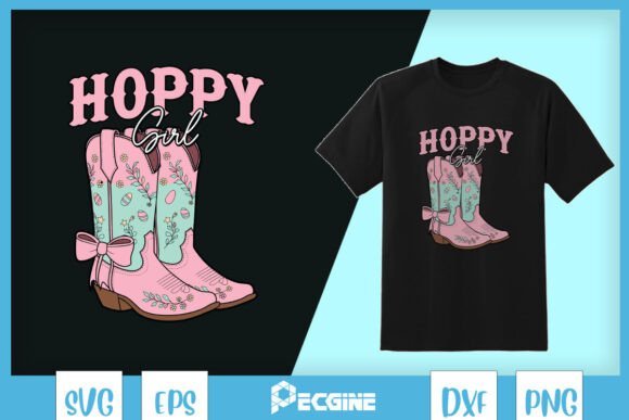 Howdy Hoppy Girl Easter Cowboy SVG Review for Real Projects