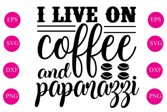 I Live on Coffee Embroidery Design Review