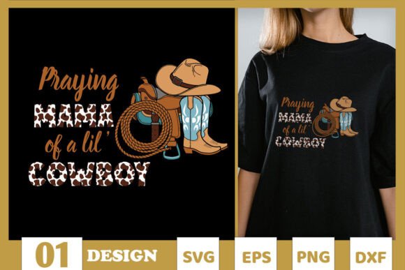 Praying Mama of a Little Cowboy SVG Review for Real Projects