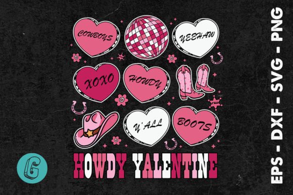 Retro Howdy Valentine Western SVG Review