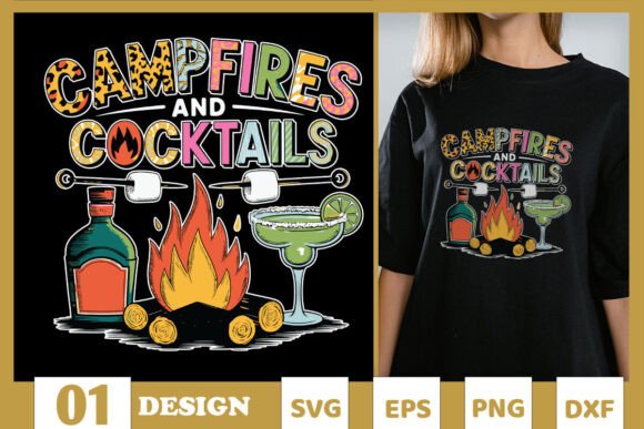 Reviewing Campfires and Cocktails Western SVG