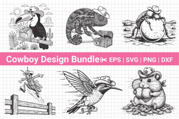 Rustic Cowboy SVG: A Bold, Timeless Embroidery Design for Real Projects