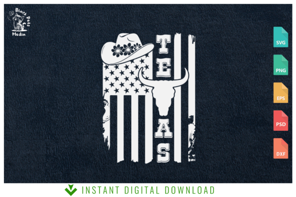 Texas Flag Western Cowboy SVG Design Review