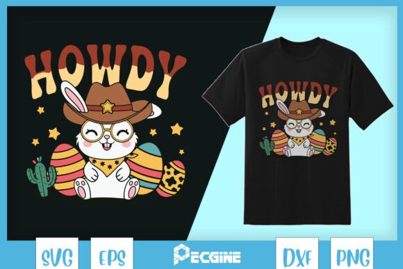 Western Easter Howdy Western Cowboy SVG Review for Real Projects